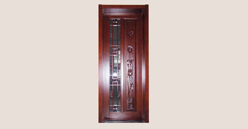 武汉卧室门选红木门中式风格还是白色好
