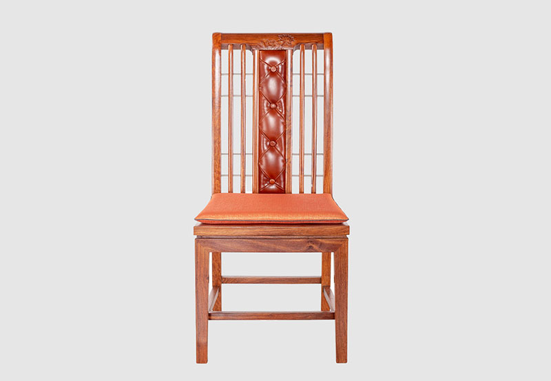 武汉芙蓉榭中式实木餐椅效果图